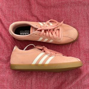 Adidas pastel pink sneakers